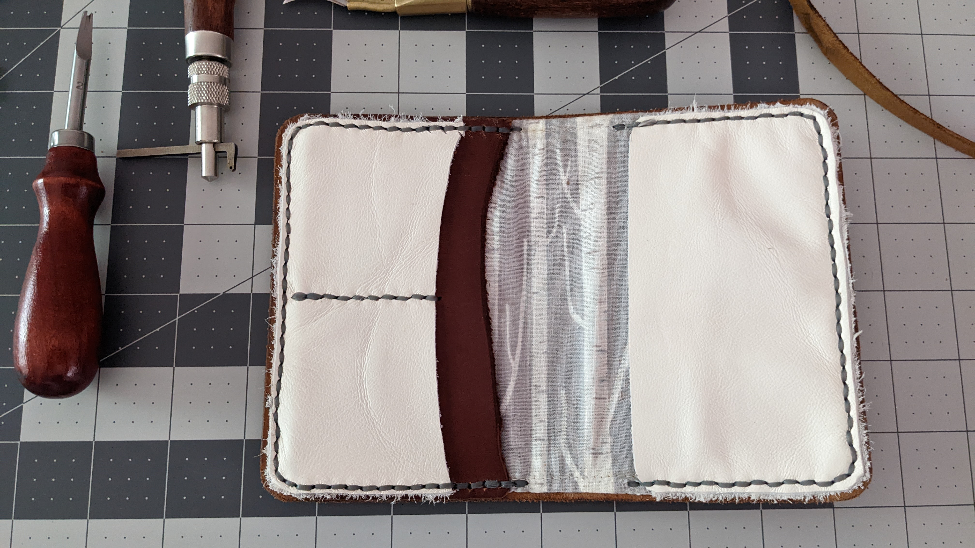 Handmade leather item